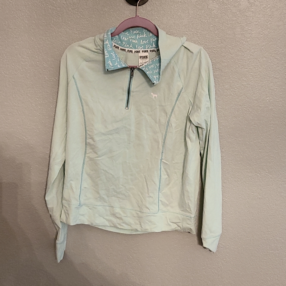Pink Quarter Zip Jacket